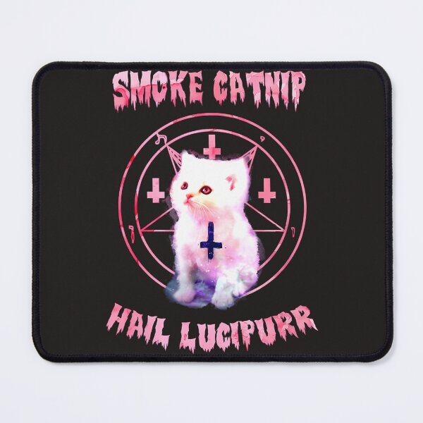 Item preview, Smoke Catnip Hail Lucipurr designed and sold by RudolpGulgowski.