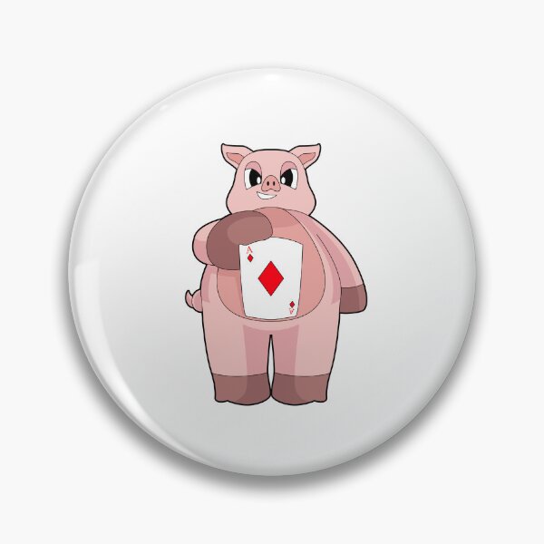 Item preview, Pig Poker Poker cards Card game designed and sold by Snabdesign84.