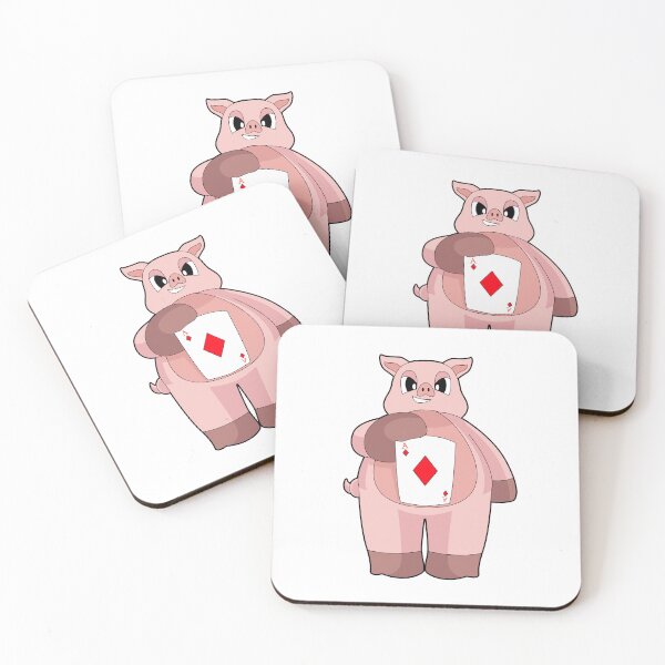 Item preview, Pig Poker Poker cards Card game designed and sold by Snabdesign84.