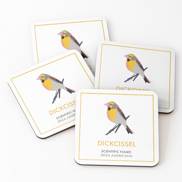 Item preview, Dickcissel - Fowl Words Series designed and sold by Adrienne Price Art.
