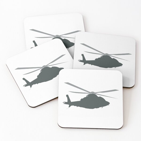 Item preview, Elegant Twin Engine AW109 Helicopter Artwork designed and sold by Combat Skies.