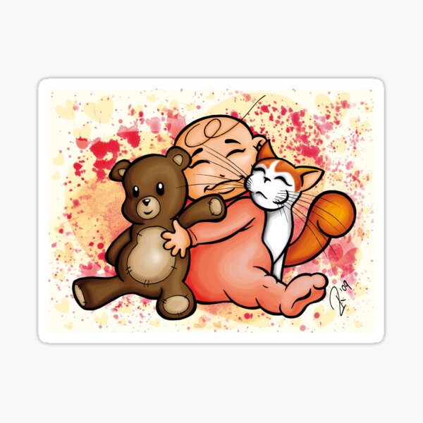 Group Hug Sticker