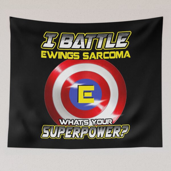 Item preview, I'm Fighting Ewings Sarcoma What's Your Superpower designed and sold by MargareteHomeni.