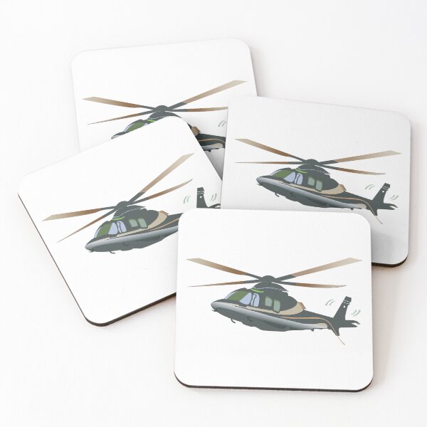 Item preview, Elegant Twin Engine AW109 Helicopter Artwork designed and sold by Combat Skies.