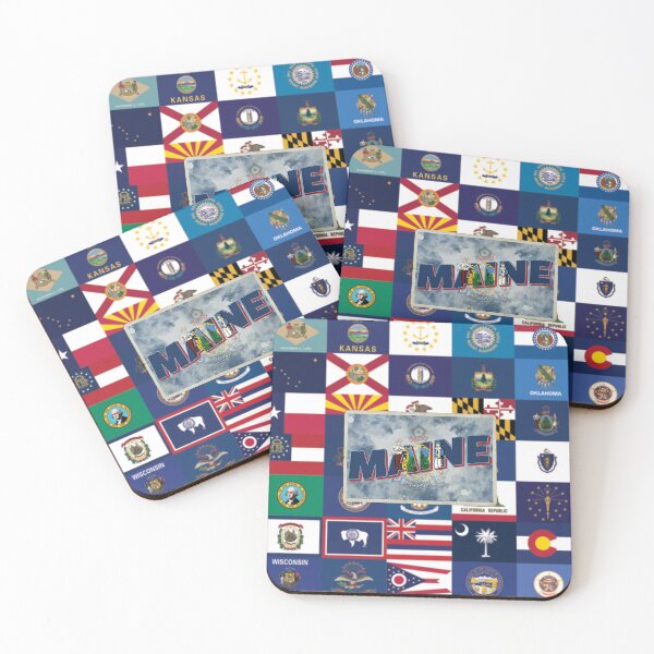 Item preview, Maine vintage style retro souvenir designed and sold by DeveloperProp0.