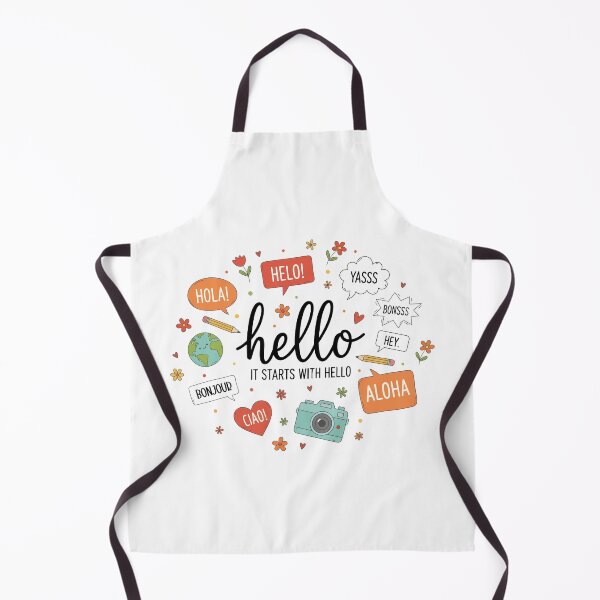 Item preview, It Starts With Hello designed and sold by pugshowsfashion.
