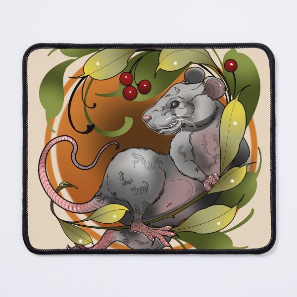 Item preview, Rat designed and sold by BazyliTattoo.