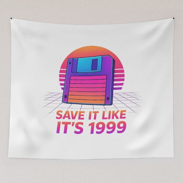 Item preview, Floppy disk nostalgia 90s designed and sold by PROJEKT CERTPRO.