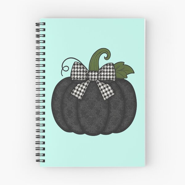 Item preview, Elegant Black Lace Pumpkin Design | Houndstooth Bow Autumn Halloween Shirt Hoodie Sticker Tote Bag designed and sold by KimmiesColors.