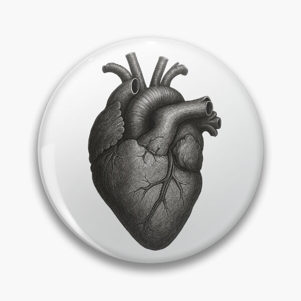 Item preview, Heart art intaglio detail designed and sold by Anna Justus.