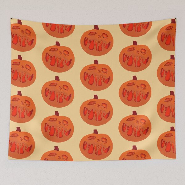 Item preview, Spooky halloween Pumpkin illustration designed and sold by Naine  M..