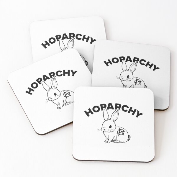 Item preview, bunny rabbit "hoparchy" designed and sold by PunkdUpPrints.