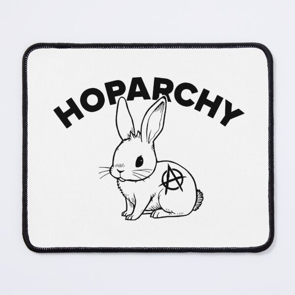 Item preview, bunny rabbit "hoparchy" designed and sold by PunkdUpPrints.