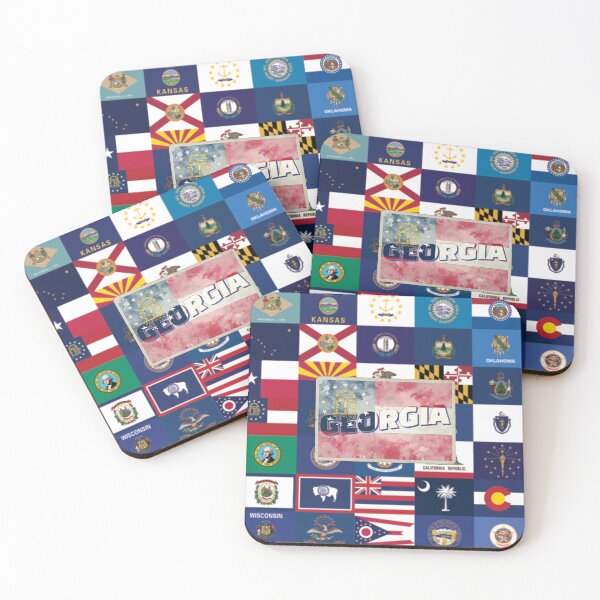 Item preview, Georgia vintage style retro souvenir designed and sold by DeveloperProp0.