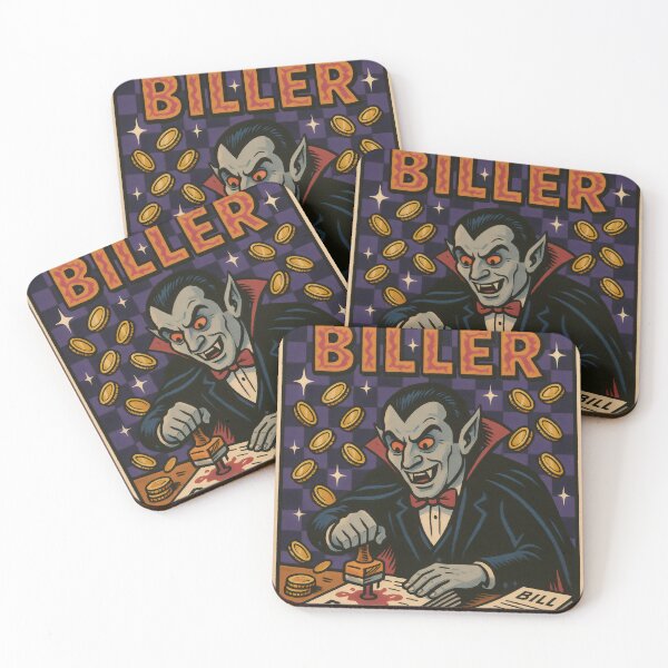 Item preview, Midnight Biller - Funny Halloween Dracula Biller Design designed and sold by ClinicalHubs.