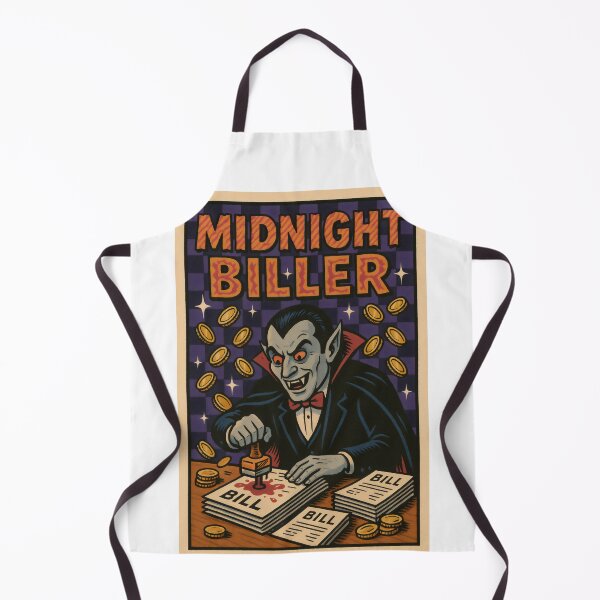 Item preview, Midnight Biller - Funny Halloween Dracula Biller Design designed and sold by ClinicalHubs.