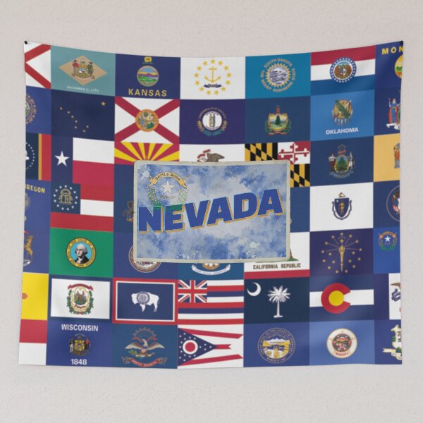 Item preview, Nevada vintage style retro souvenir designed and sold by DeveloperProp0.