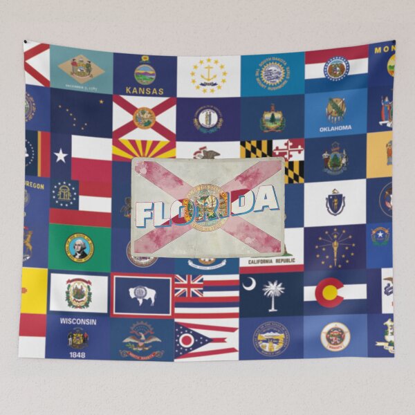 Item preview, Florida vintage style retro souvenir designed and sold by DeveloperProp0.