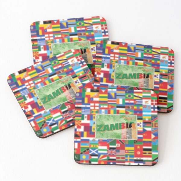 Item preview, Zambia vintage style retro souvenir designed and sold by DeveloperProp0.