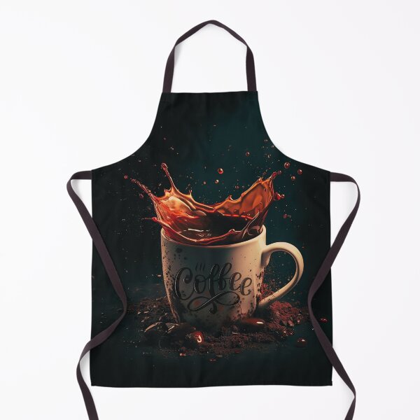 Item preview, Overflowing Coffee Spin – Energetic Coffee Lover Design designed and sold by Art-Design-EM.