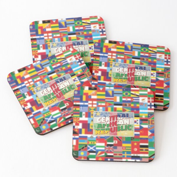 Item preview, Central African Republic vintage style retro souvenir designed and sold by DeveloperProp0.