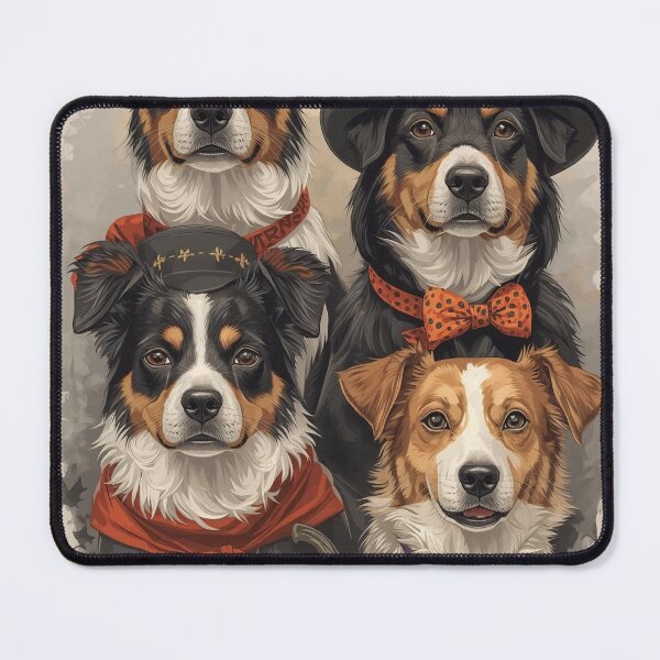 Item preview, Halloween Dogs with Pumpkin and Full Moon designed and sold by KikaDP.