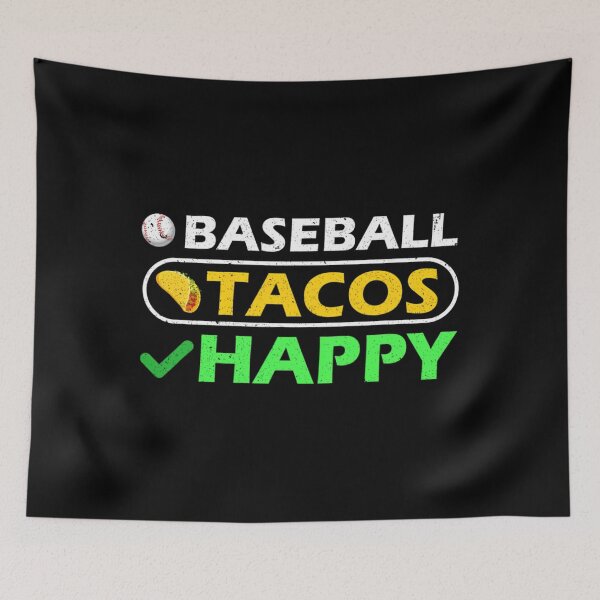 Item preview, "Baseball Tacos Happy" Vintage Funny Gif		 designed and sold by impvjetwc4.