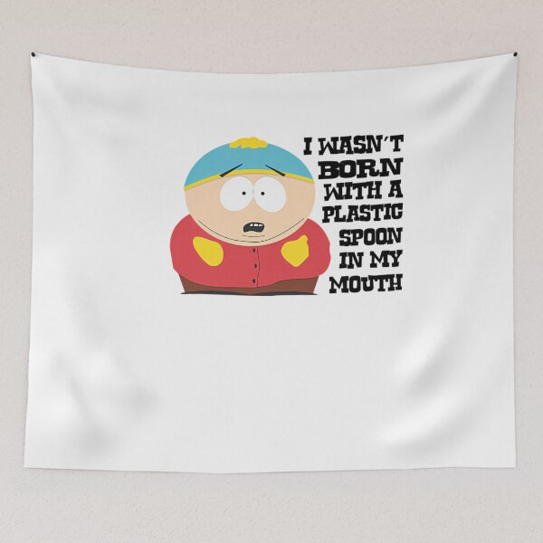 Item preview, SOUTH PARK CARTMAN BORN WITH A PLASTIC SPOON  	 designed and sold by lfmksbdqgc69.