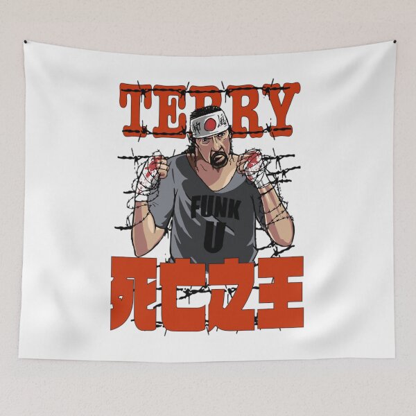 Item preview, Terry Funk (Rey de la Muerte) designed and sold by ysmmgvvaxw67.