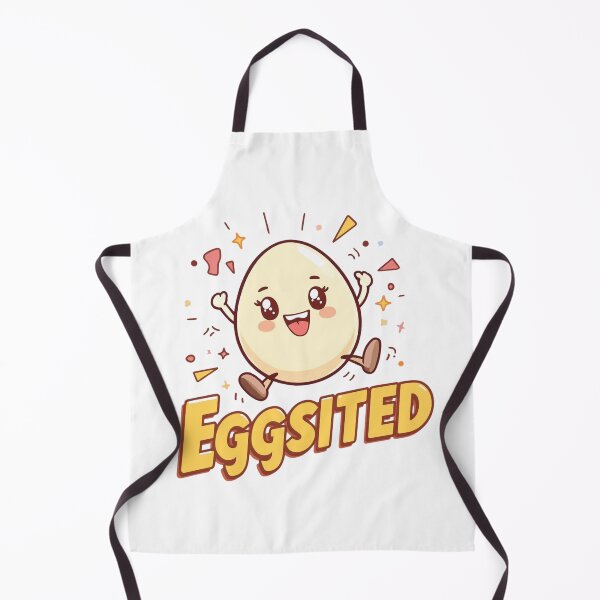Item preview, Eggsited Cartoon | Kawaii Excited Egg designed and sold by Mr.Egg Shop.