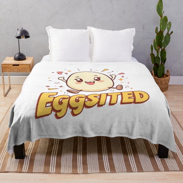 Item preview, Eggsited Cartoon | Kawaii Excited Egg designed and sold by Mr.Egg Shop.