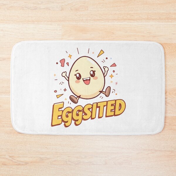 Item preview, Eggsited Cartoon | Kawaii Excited Egg designed and sold by Mr.Egg Shop.