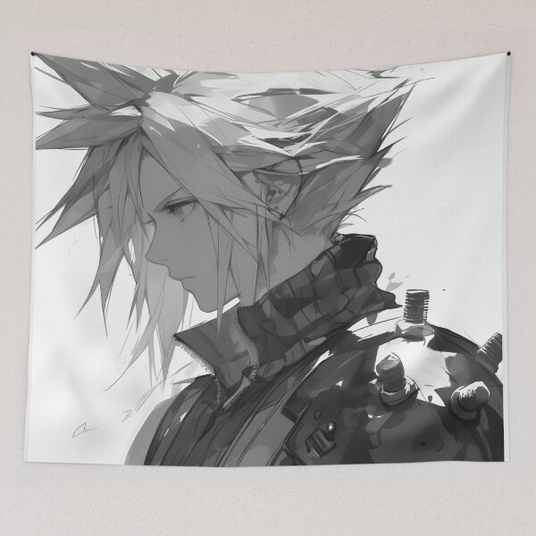 Artikelvorschau, Cloud Strife - 9 entworfen und verkauft von Infinite-Aspire.