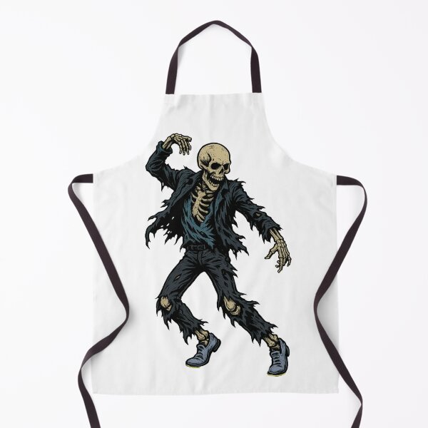 Item preview, Dancing skeleton in ripped look designed and sold by Anna Justus.