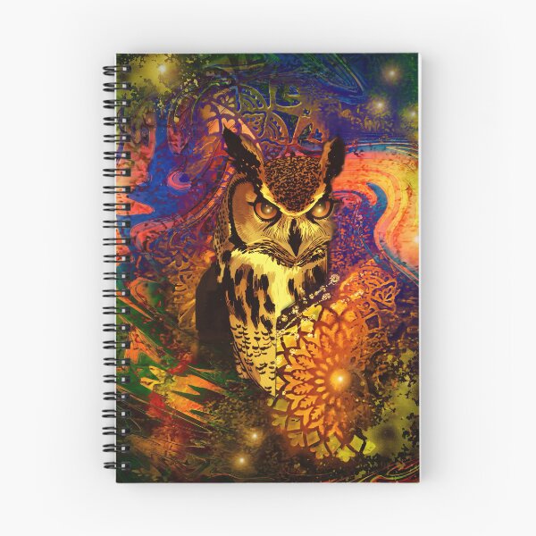 Item preview, Owl with golden eyes designed and sold by clarazen.