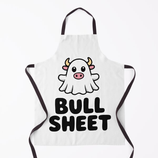 Item preview, Bull Sheet! Cute Bull Halloween Pun designed and sold by PMCreative.
