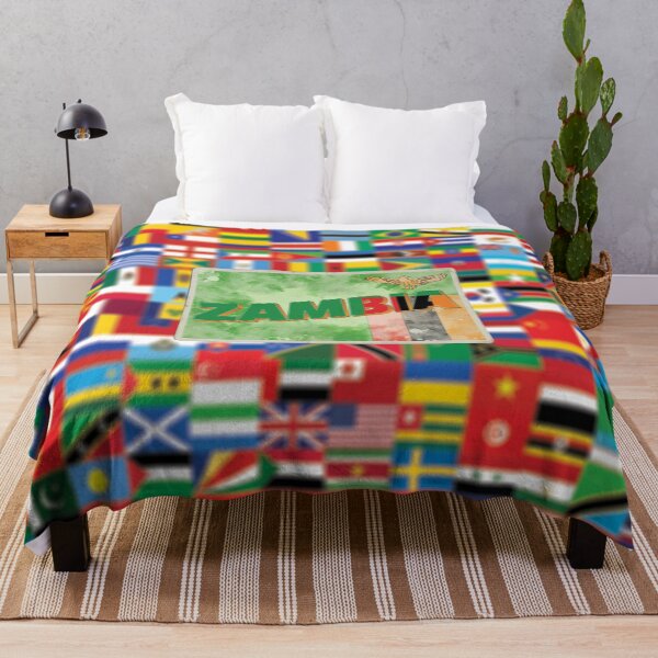Item preview, Zambia vintage style retro souvenir designed and sold by DeveloperProp0.
