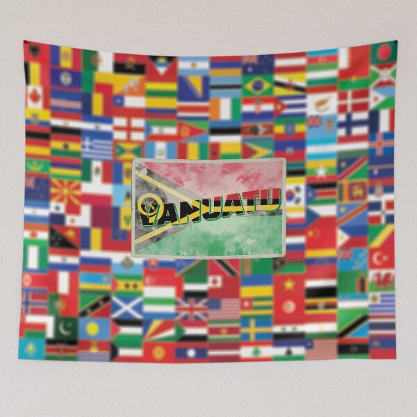 Item preview, Vanuatu vintage style retro souvenir designed and sold by DeveloperProp0.