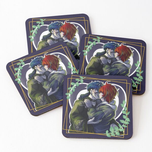Item preview, Takumi + Yugamu - Gentle Affection - Framed designed and sold by AstralRavens.