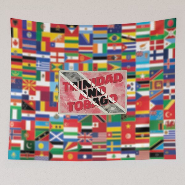 Item preview, Trinidad and Tobago vintage style retro souvenir designed and sold by DeveloperProp0.