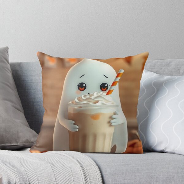 Item preview, Candy Corn Coffee Ghost Halloween T-Shirt – Cute Spooky Fall Design designed and sold by ArmaanArts.