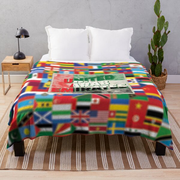 Item preview, United Arab Emirates vintage style retro souvenir designed and sold by DeveloperProp0.