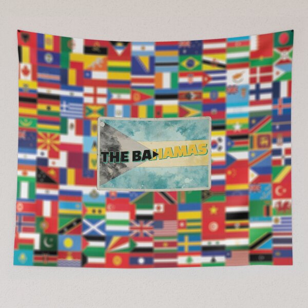 Item preview, The Bahamas vintage style retro souvenir designed and sold by DeveloperProp0.