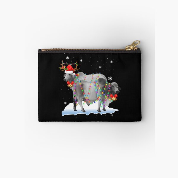 Item preview, Brahman Cow Christmas Tree Lights Reindeer Santa Xmas Pajama 		 designed and sold by mxfkudremp26.