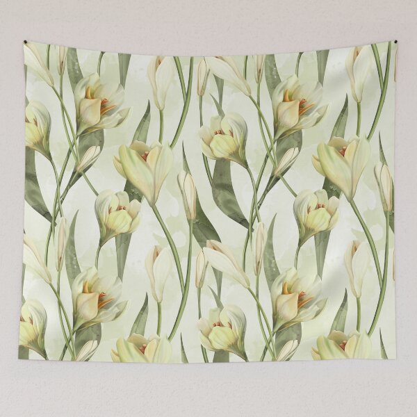 Item preview, Light green of Spring Crocus Awakening designed and sold by Ekalininart.