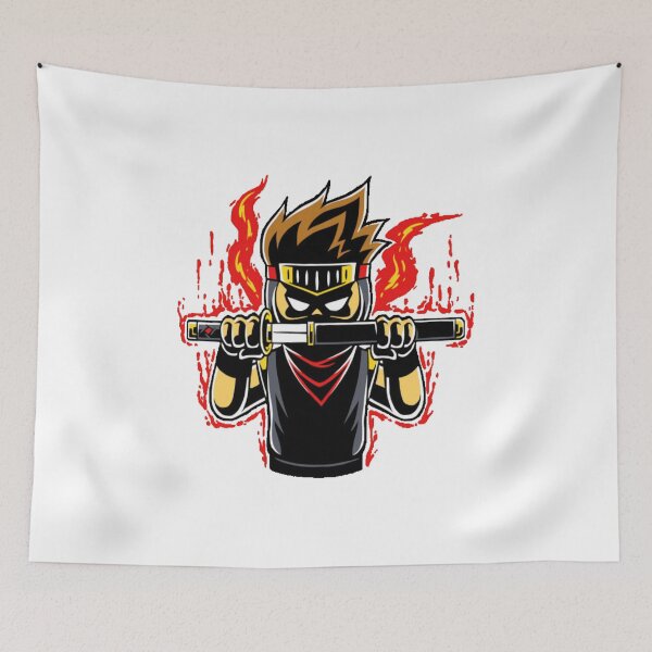 Item preview, Ninja boy raging mode designed and sold by sager4ever.