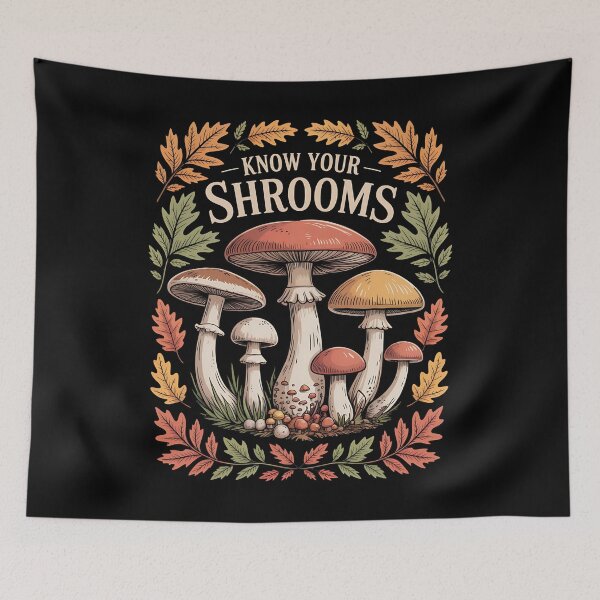 Item preview, mushroom foraging - fungi lover - mushroom hunting - wild mushrooms - morel hunter - spore print - woodland adventure - forest hiking - edible mushrooms - mushroom basket designed and sold by JansenGS.