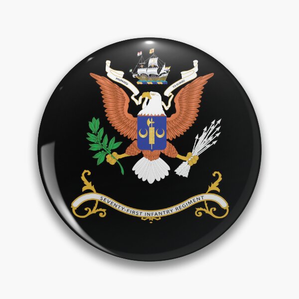 Item preview, Army - Regimental Colors - 71st Infantry Regiment  - PREPARED TO GUARD X 300 designed and sold by Military Insignia Products.