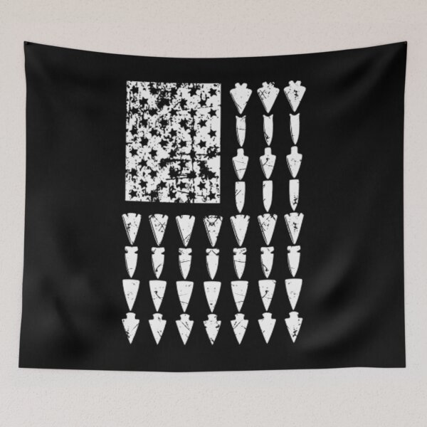 Item preview, Arrowhead American Flag 	 For Any Avid Hunter Pullover 	1	 designed and sold by xdhdmzgxlo41.