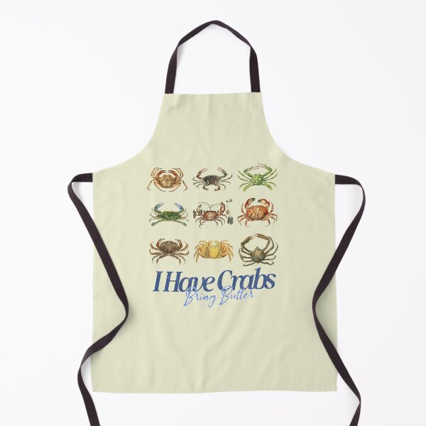Item preview, I Have Crabs Bring Butter Funny Crab Lover Seafood Humor designed and sold by chrisrivait.